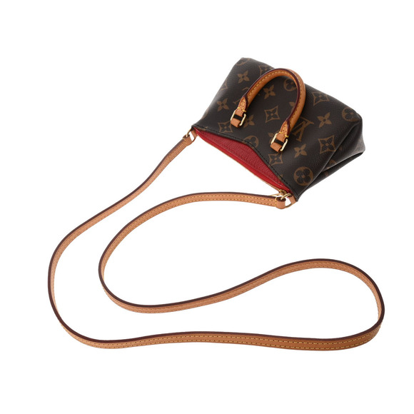 Louis Vuitton Monogram Pallas Cerise Red Canvas Shoulder Bag - Picture 8 of 11